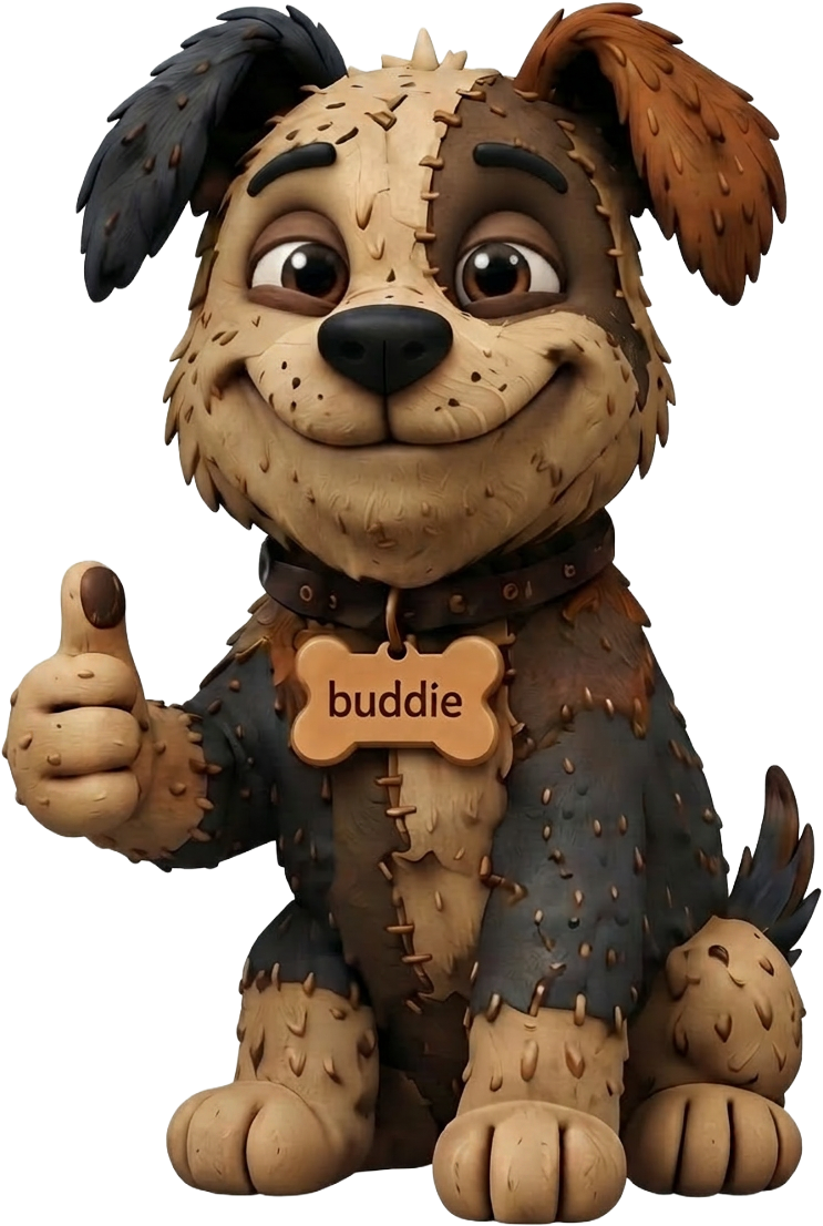 Good Buddie mascot